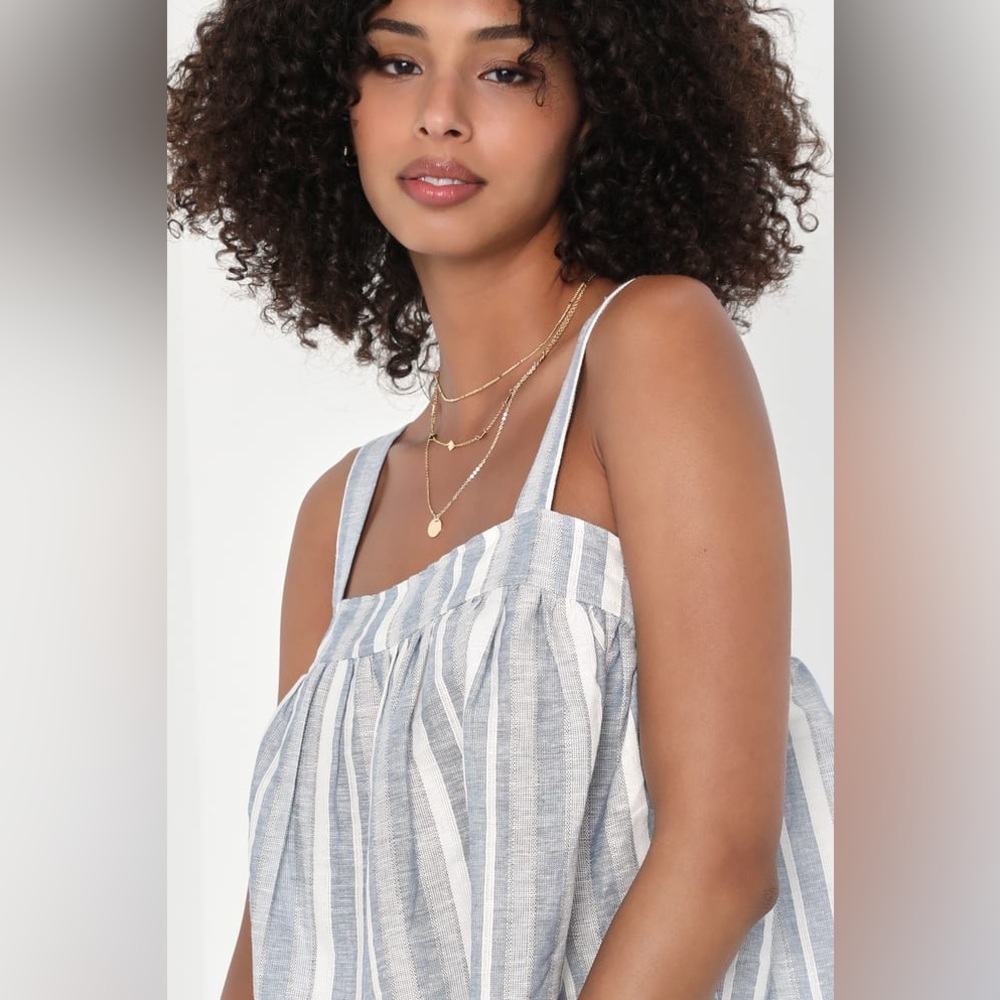 Linen Tank Top - Picture 3 of 5
